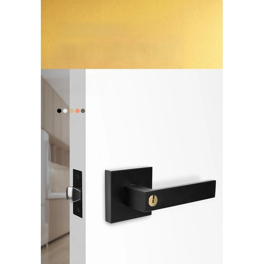Modern Aluminum Interior Door Handle Lock with Spherical Design for Bedroom Bathroom Kitchen 12.4 6.5 4cm Product Size
Modern Aluminum Interior Door Handle Lock with Spherical Design for Bedroom Bathroom Kitchen 12.4 6.5 4cm Product Size