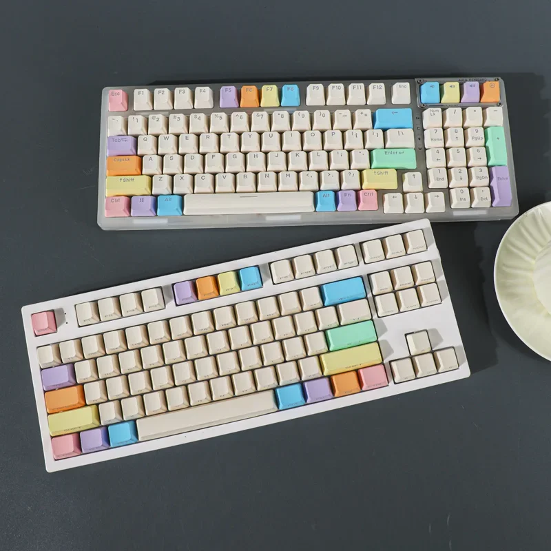 Official candy white gradual change PBT transparent keycap OEM side engraving adaptation 68/75/87 customization simplicity
Official candy white gradual change PBT transparent keycap OEM side engraving adaptation 68/75/87 customization simplicity