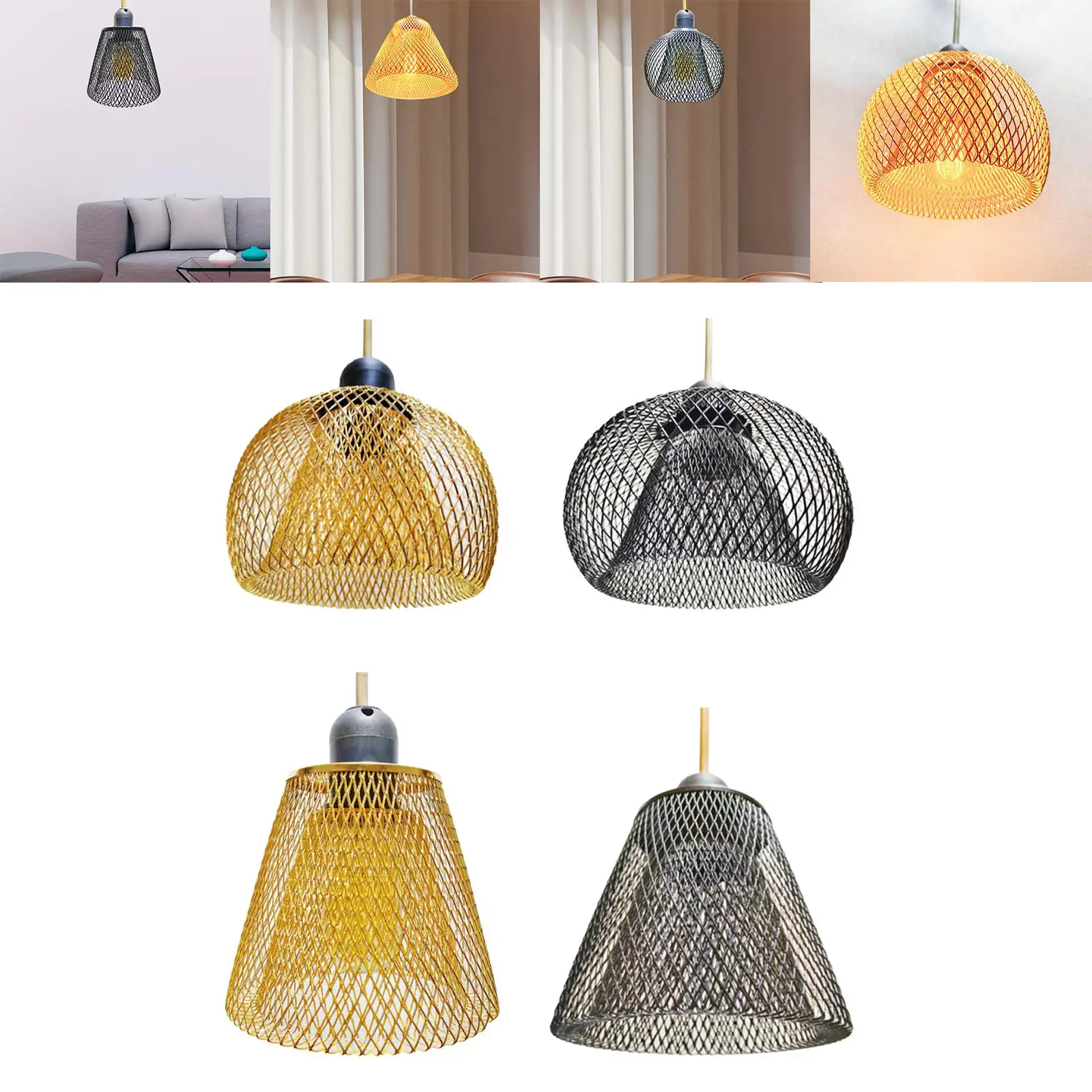 Metal Pendant Lamp Shade Bulb Guard Retro Hollow Out Lampshade Light Cover for
Metal Pendant Lamp Shade Bulb Guard Retro Hollow Out Lampshade Light Cover for