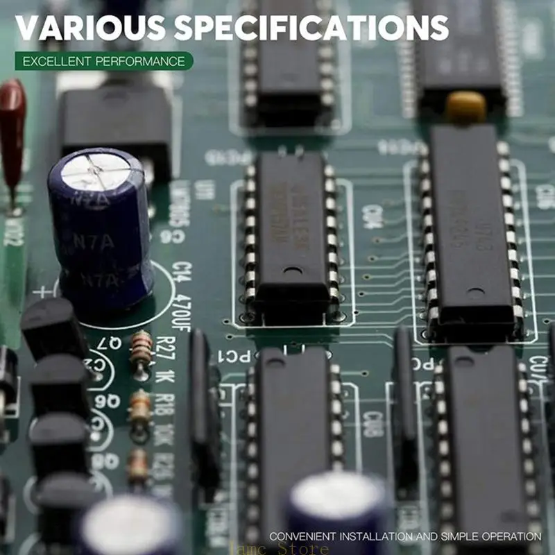 LX0B 169Pcs Integrated Circuit IC Chips Assortment Opamp Single LM358 LM386 LM393 LM339 NE5532 NE555 ULN2003
LX0B 169Pcs Integrated Circuit IC Chips Assortment Opamp Single LM358 LM386 LM393 LM339 NE5532 NE555 ULN2003