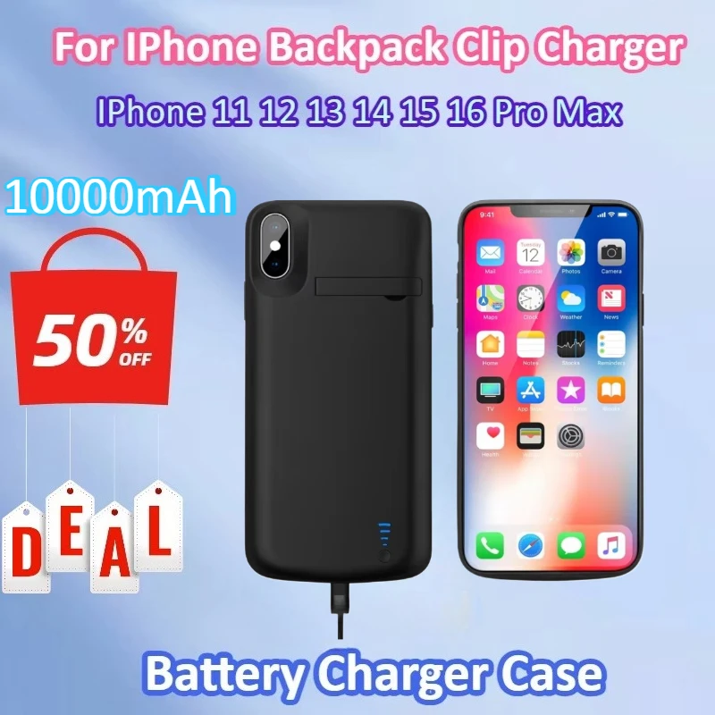 New 10000mAh Power Bank Battery Charger Case for IPhone 11 12 13 14 15 16 Pro Max 6 6s 7 8 Plus X XS Max XR SE 2020 Battery Case
New 10000mAh Power Bank Battery Charger Case for IPhone 11 12 13 14 15 16 Pro Max 6 6s 7 8 Plus X XS Max XR SE 2020 Battery Case