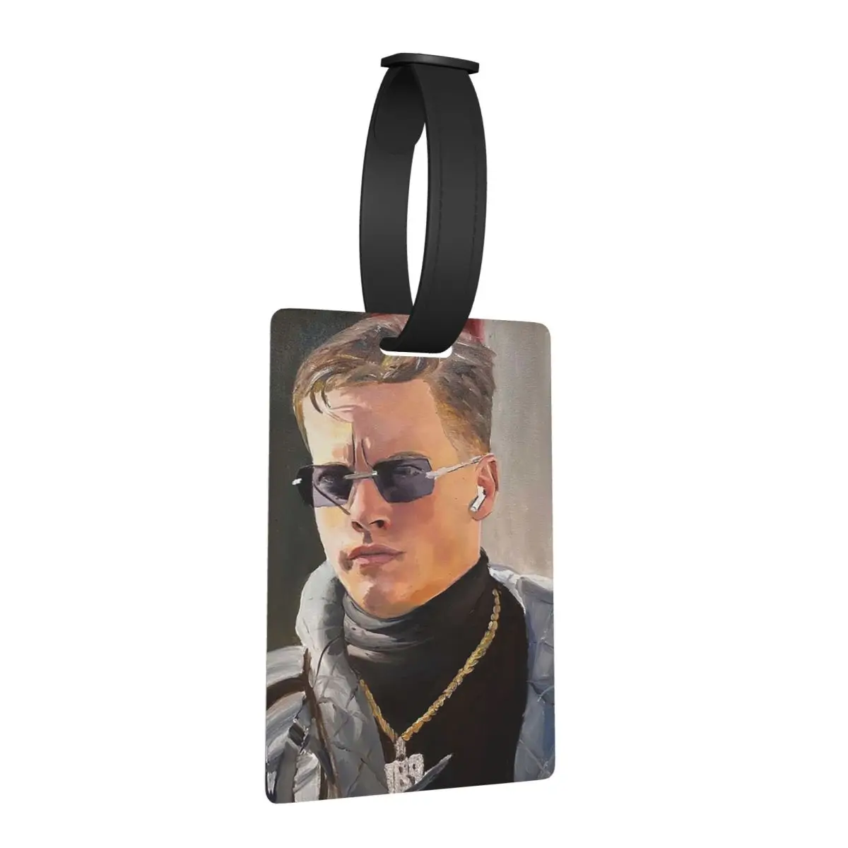 Joe Burrow Bengals Luggage Tags Suitcase Accessories Travel Fashion Baggage Boarding Tag Label Holder ID Name Address
Joe Burrow Bengals Luggage Tags Suitcase Accessories Travel Fashion Baggage Boarding Tag Label Holder ID Name Address