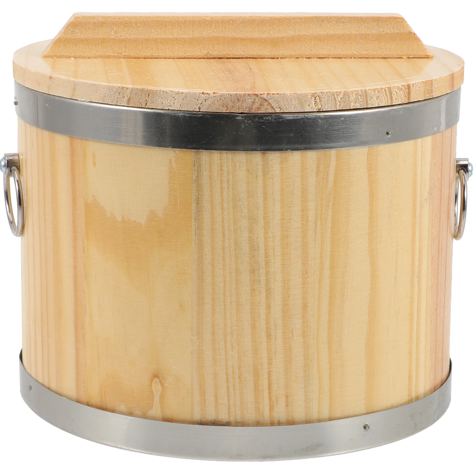 Rice Steamed Bucket Wooden Storage Container Lightweight Compact Multi function Rice Container Kitchen Supply
Rice Steamed Bucket Wooden Storage Container Lightweight Compact Multi function Rice Container Kitchen Supply