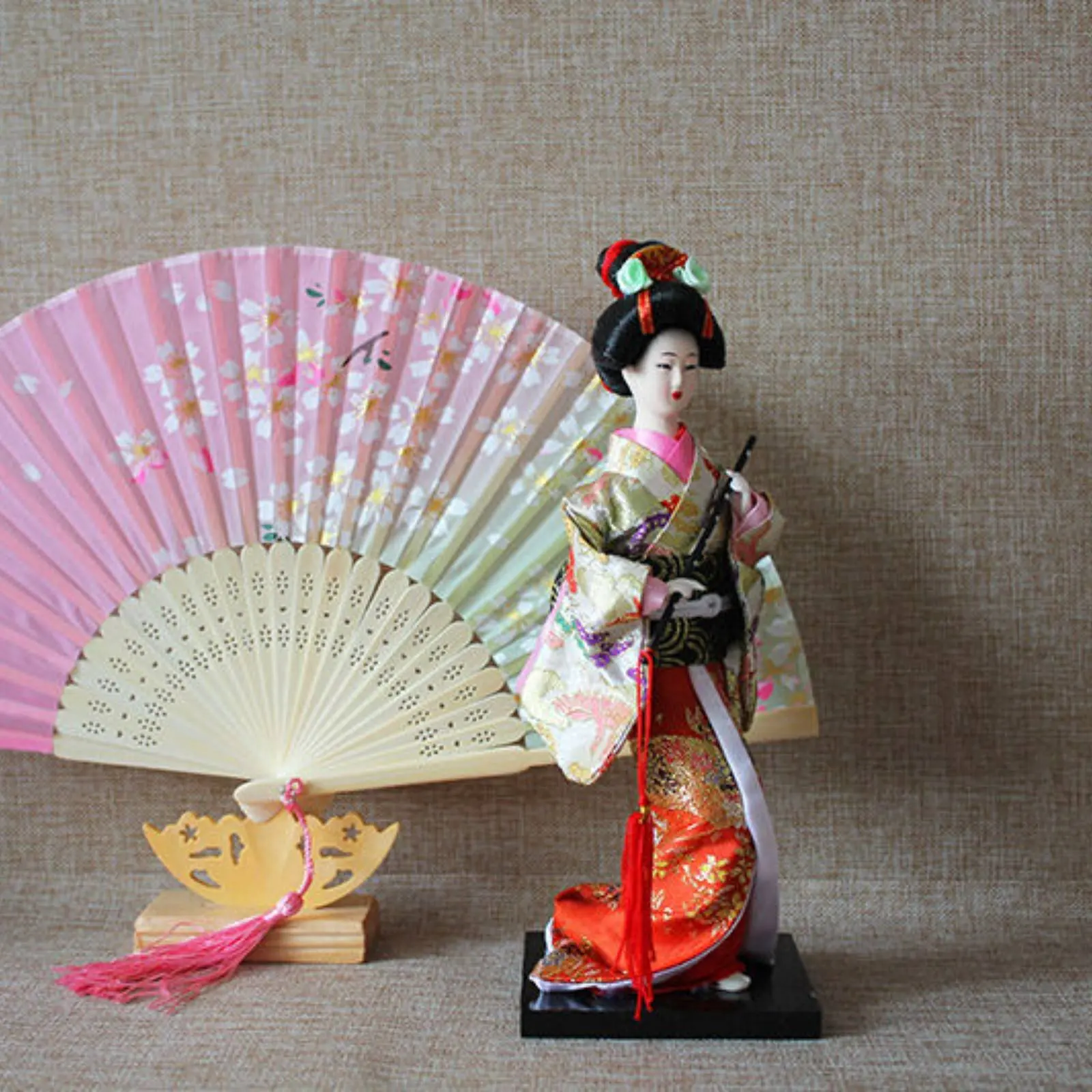 Japanese Geisha Doll Intricate Craftsmanship Kimono Doll Figurine Kimono Girl Statue Lively Hues House Decoration Lightweight
Japanese Geisha Doll Intricate Craftsmanship Kimono Doll Figurine Kimono Girl Statue Lively Hues House Decoration Lightweight