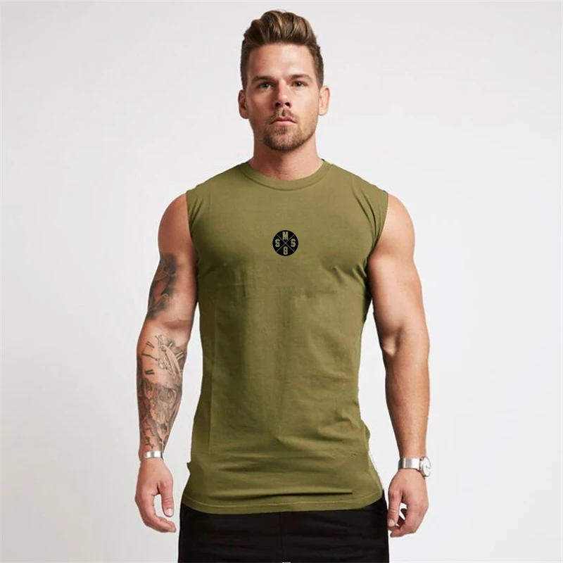 5 Colors New Gym Fitness Casual Sleeveless Men Fashion Street Hip Hop Shirt Summer Cotton Breathable Comfortable Cool Tank Tops
5 Colors New Gym Fitness Casual Sleeveless Men Fashion Street Hip Hop Shirt Summer Cotton Breathable Comfortable Cool Tank Tops