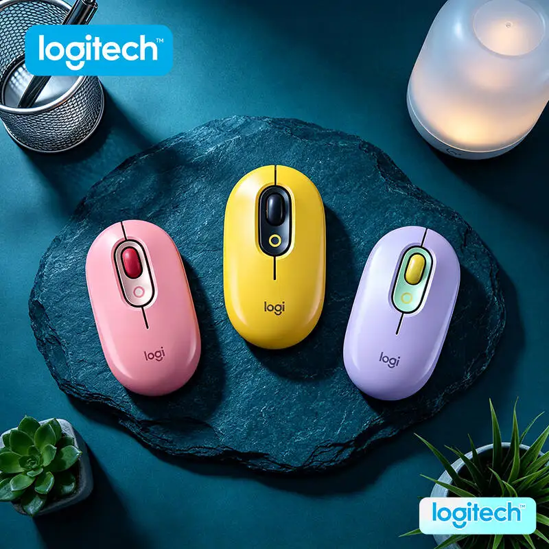 Portable Logitech M350 POP Mouse Bluetooth USB 90% Noise Reduction 18-Month Battery for Short Weekend Vacation and Work
Portable Logitech M350 POP Mouse Bluetooth USB 90% Noise Reduction 18-Month Battery for Short Weekend Vacation and Work