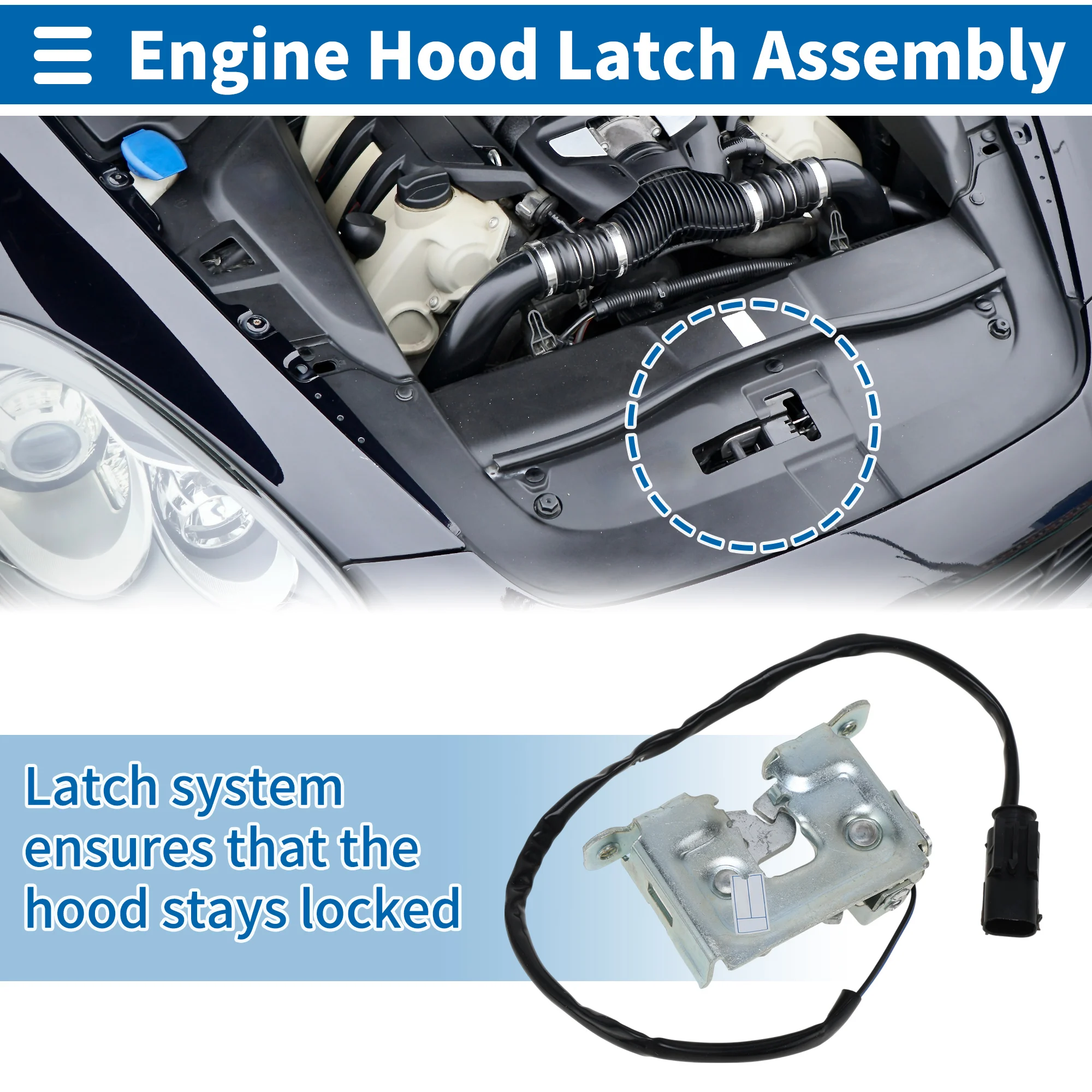 UXCELL Hood Latch Assembly for BMW X5 E70 2010-2013 No.51237308068 1 Pcs
UXCELL Hood Latch Assembly for BMW X5 E70 2010-2013 No.51237308068 1 Pcs