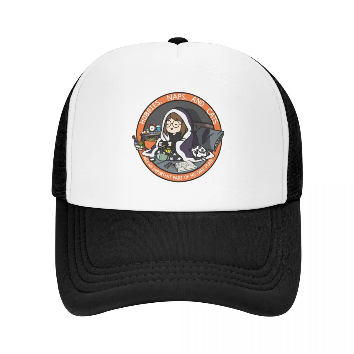 Hobbies, Naps, and Cats (Orange) Baseball Cap Bobble Hat Golf Cap Uv Protection Solar Hat Trucker Cap For Women Men's
Hobbies, Naps, and Cats (Orange) Baseball Cap Bobble Hat Golf Cap Uv Protection Solar Hat Trucker Cap For Women Men's