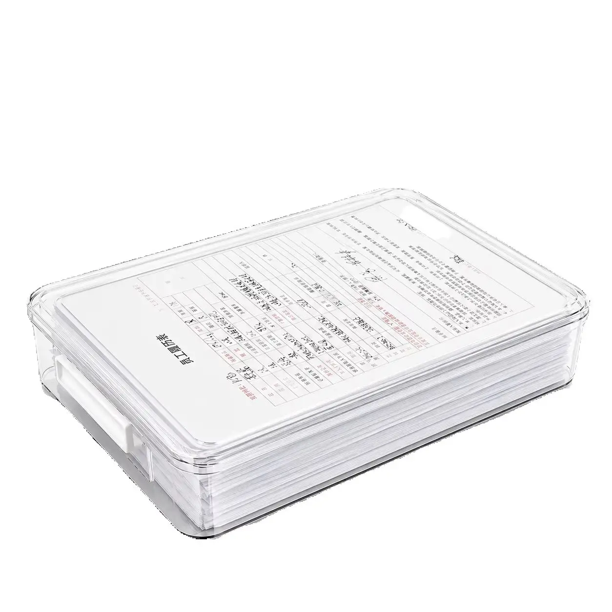 1pc Clear Acrylic A4 Storage Box Document Organizer File Holder Desktop Paper Storage Container Office Organizer
1pc Clear Acrylic A4 Storage Box Document Organizer File Holder Desktop Paper Storage Container Office Organizer