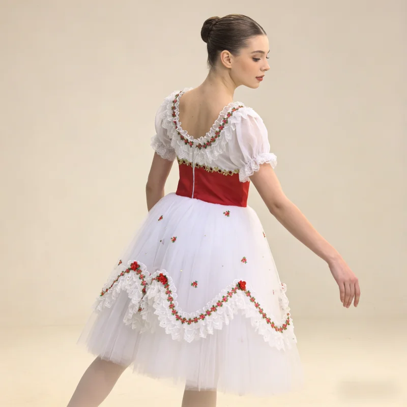 BT26011115 High Quality Custom Size Kids Girls Ballet Dance Performance Wear Gilsay White Long Romantic Tutu Dress
BT26011115 High Quality Custom Size Kids Girls Ballet Dance Performance Wear Gilsay White Long Romantic Tutu Dress