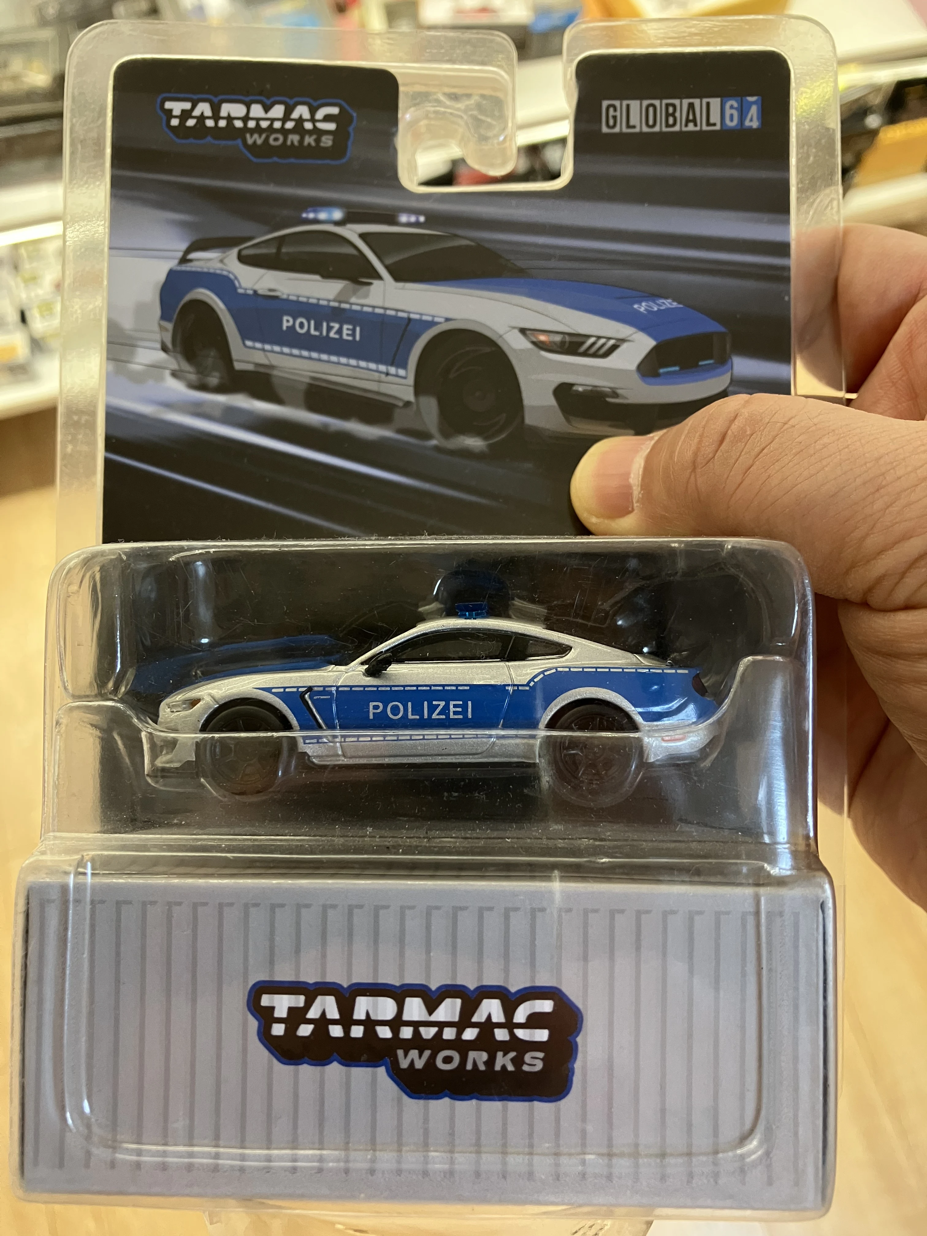 Tarmac 1:64 Mustang GT German Police Diecast Model Car Collection Limited Edition Alloy
Tarmac 1:64 Mustang GT German Police Diecast Model Car Collection Limited Edition Alloy