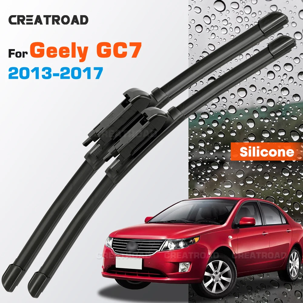 Silicone Wiper Blades Fit For Geely GC7 2013-2017 Coated Silent HD Wear-Resistant Car Windshield Wipers 22"+16"
Silicone Wiper Blades Fit For Geely GC7 2013-2017 Coated Silent HD Wear-Resistant Car Windshield Wipers 22"+16"