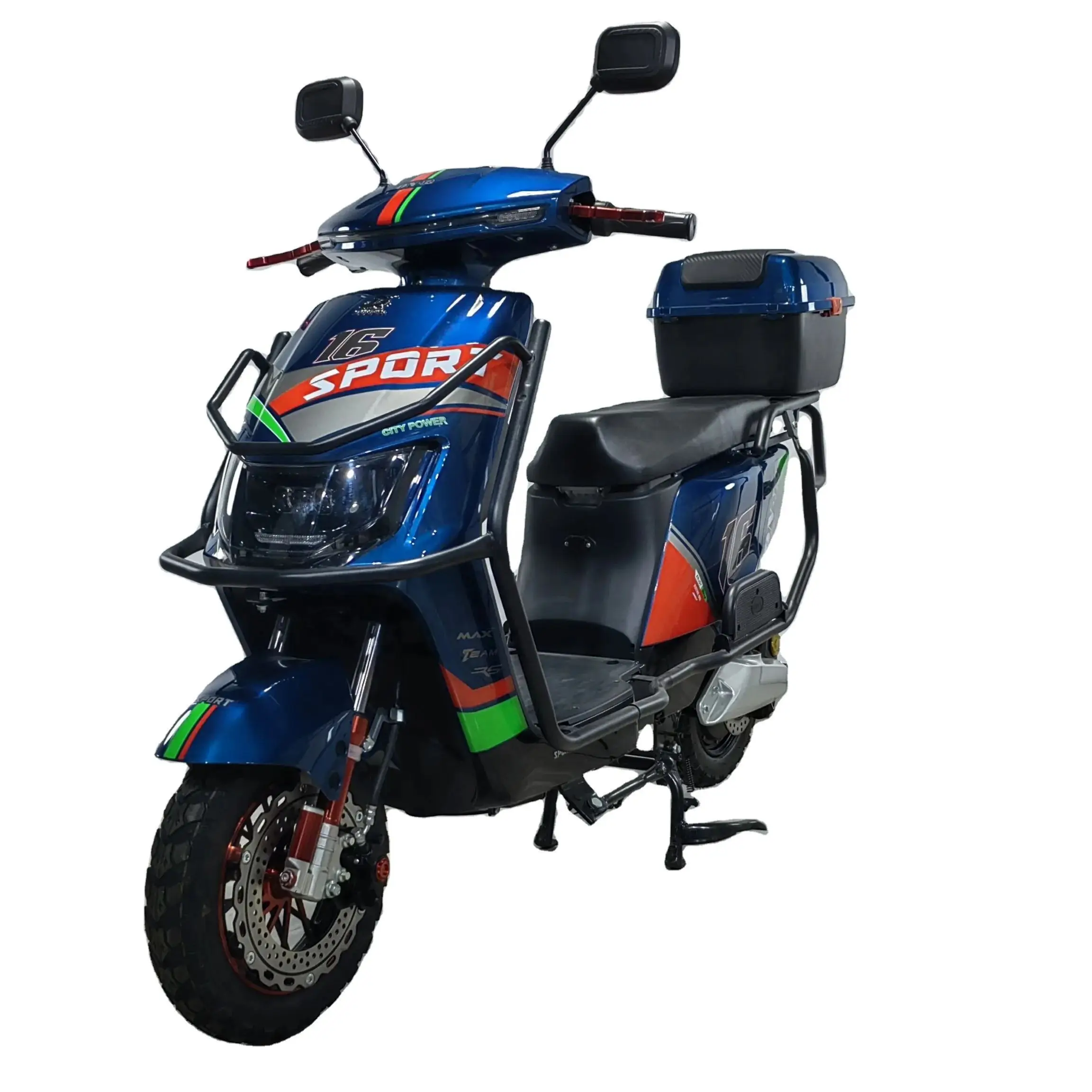 New Style Electric Bicycle 48V/60V/72V 1000W Adult Electric Scooter Manufacture Supply Two Wheel Electric Motorcycle
New Style Electric Bicycle 48V/60V/72V 1000W Adult Electric Scooter Manufacture Supply Two Wheel Electric Motorcycle
