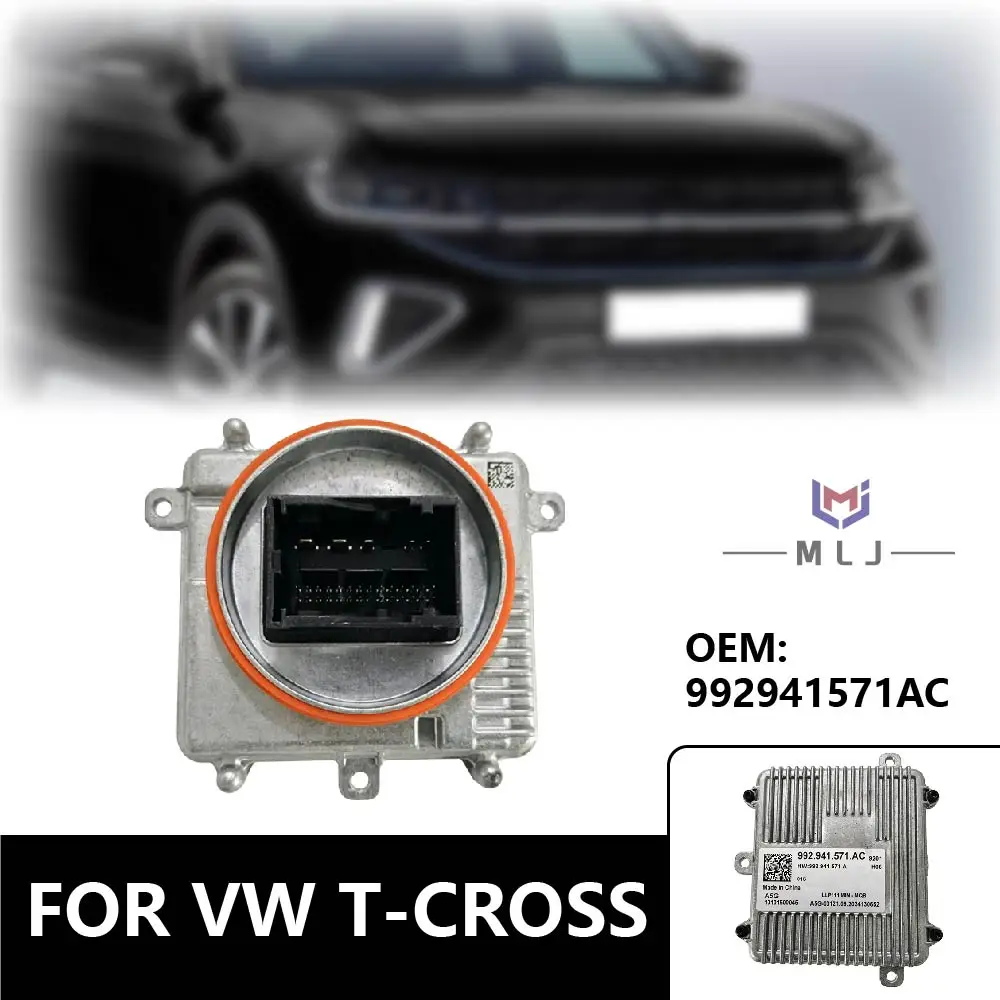 992.941.571.AC 992941571AC For VW T-CROSS C11 2018-2025 LED Headlight Driver Module LED Ballast 10101500045 Car Accessories
992.941.571.AC 992941571AC For VW T-CROSS C11 2018-2025 LED Headlight Driver Module LED Ballast 10101500045 Car Accessories