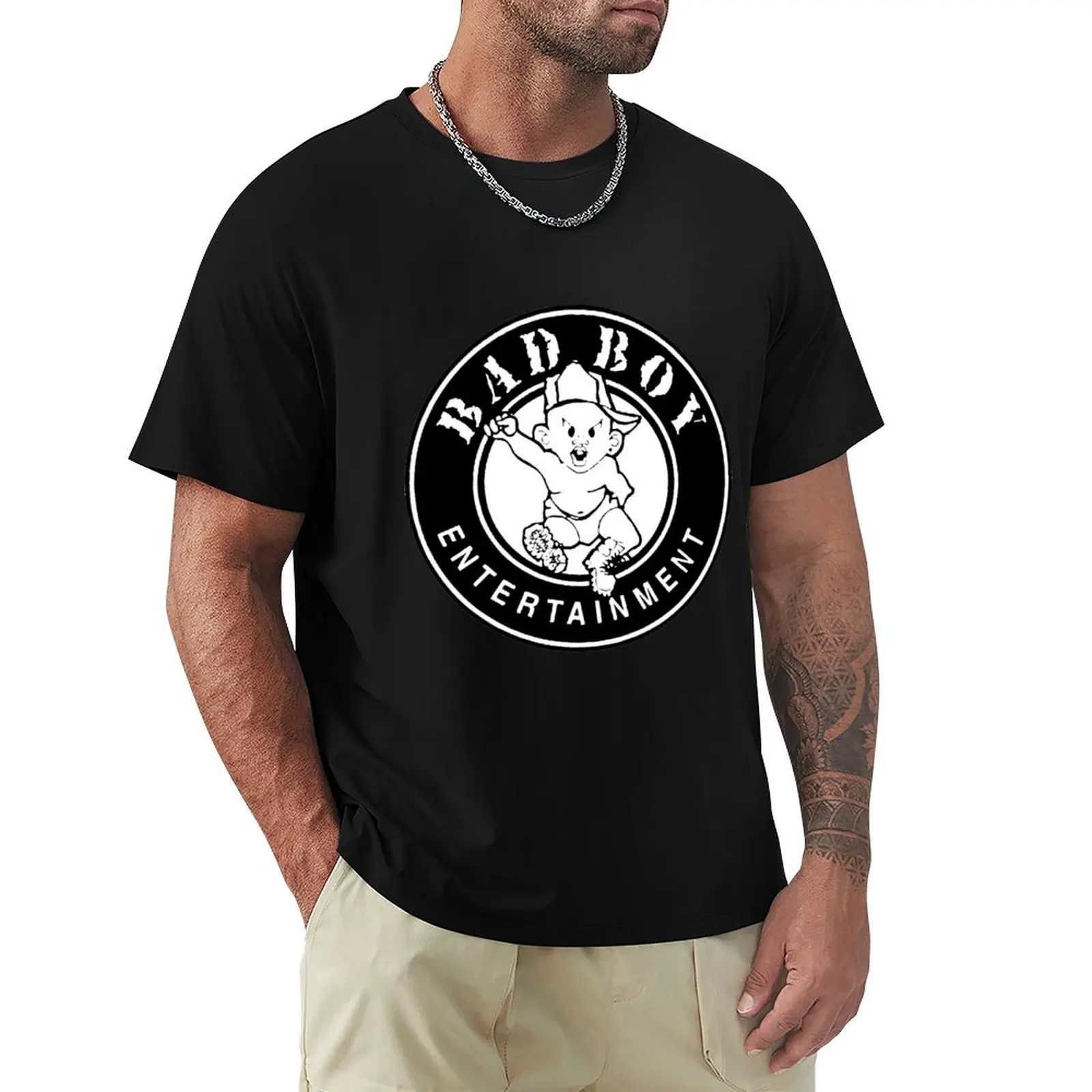 Bad Boy Entertainment T-Shirt Casual Street Style Short Sleeve Tee
Bad Boy Entertainment T-Shirt Casual Street Style Short Sleeve Tee
