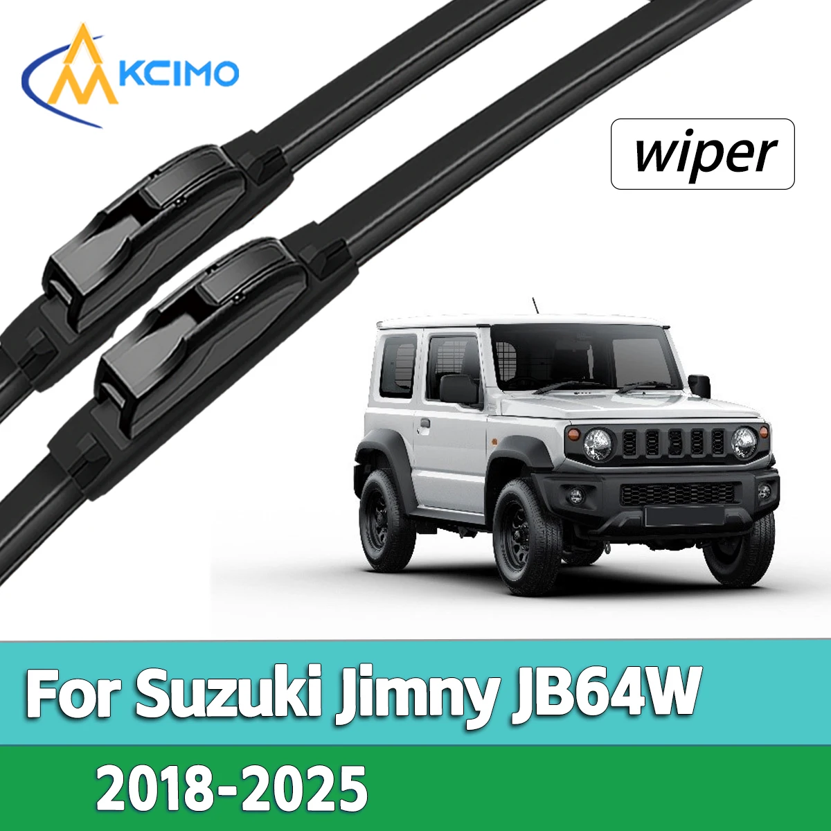 Anti-Vibration Quiet Front Wiper Blades For Suzuki Jimny JB64W/JB74W JC74W 2018-2025 Easy Installation Automotive Accessories
Anti-Vibration Quiet Front Wiper Blades For Suzuki Jimny JB64W/JB74W JC74W 2018-2025 Easy Installation Automotive Accessories