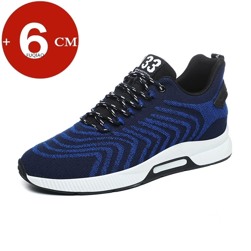 Men's Breathable Mesh Lift Sneakers Hidden Height Increase 6cm Lightweight Comfortable Athletic Casual Fashion Elevator Shoes
Men's Breathable Mesh Lift Sneakers Hidden Height Increase 6cm Lightweight Comfortable Athletic Casual Fashion Elevator Shoes