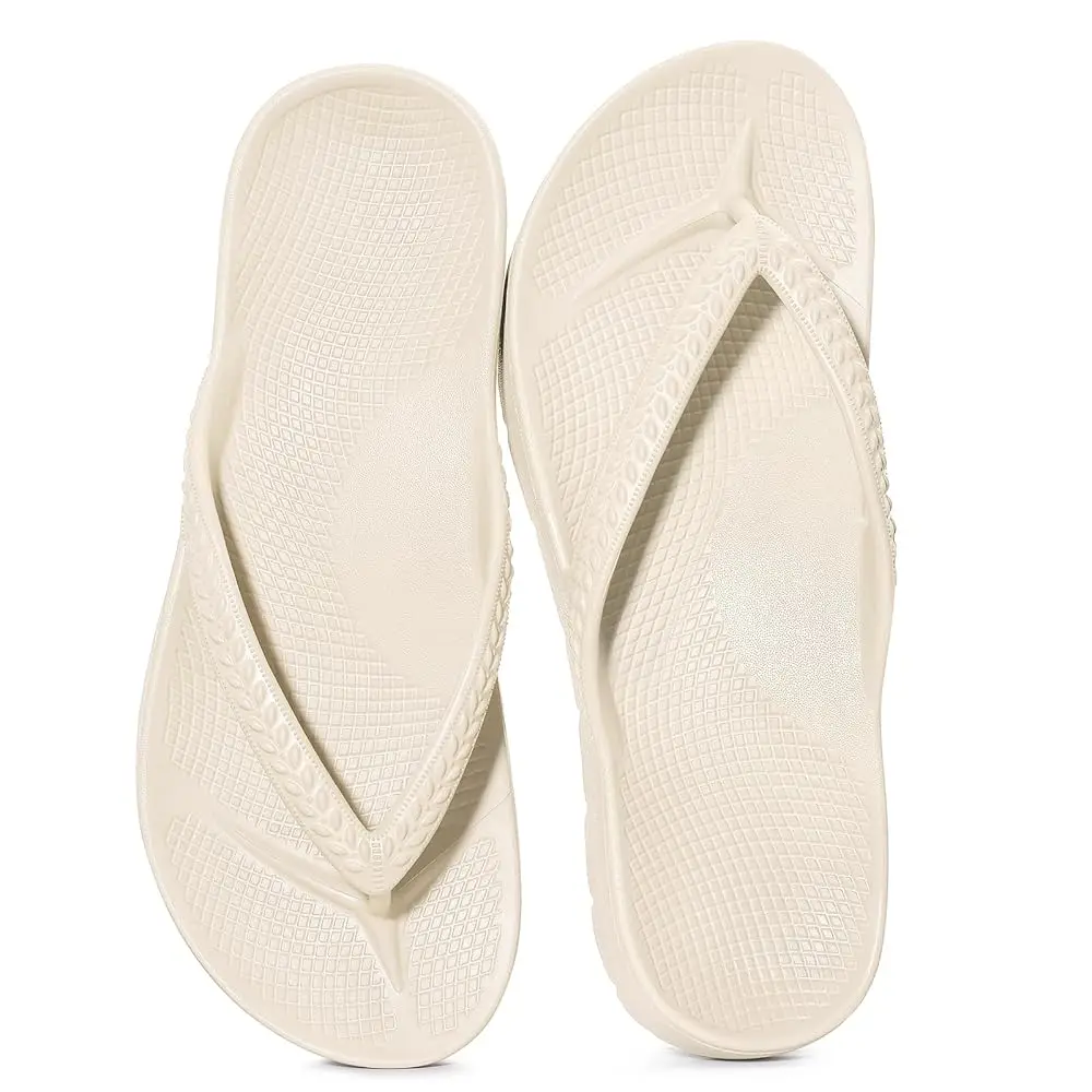 Arch Support Flip Flops for Womens Comfortable Orthopedic Sandals for Plantar Fasciitis Beach Thong Slides
Arch Support Flip Flops for Womens Comfortable Orthopedic Sandals for Plantar Fasciitis Beach Thong Slides
