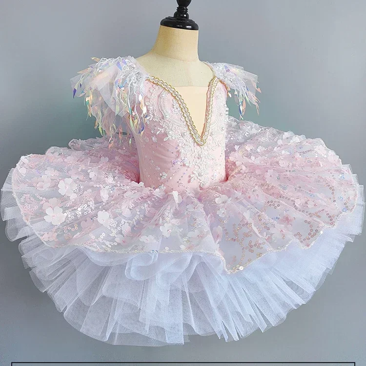 Children Girl ballet dress sequin tassel stage dance dress gymnastics ballet birthday princess Flower TUTU Dress
Children Girl ballet dress sequin tassel stage dance dress gymnastics ballet birthday princess Flower TUTU Dress
