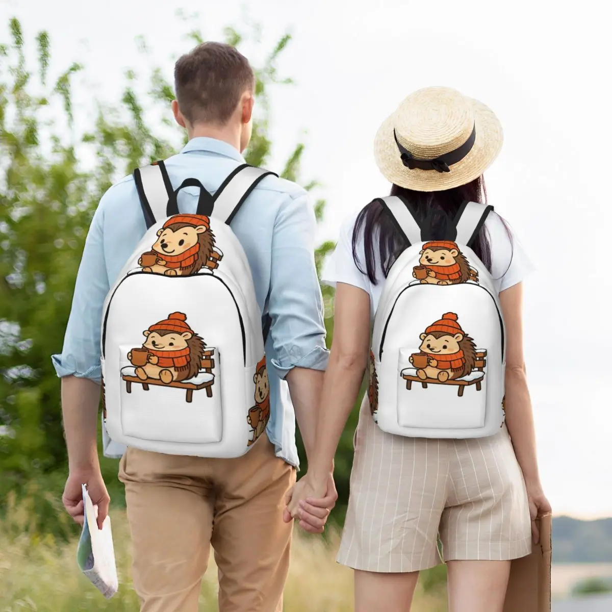Hedgehog With Mug Of Tea On Snowy Bench Backpack Student BookBag Children School Bag Computer Shoulder Bags for Boys Girls
Hedgehog With Mug Of Tea On Snowy Bench Backpack Student BookBag Children School Bag Computer Shoulder Bags for Boys Girls