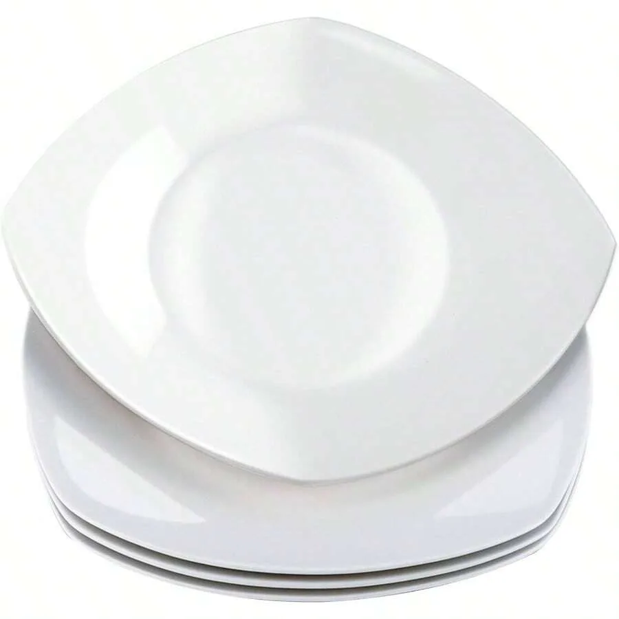 4 Piece Porcelain Dinner Plate, Inch Ceramic Appetizer Plates, White Square Dessert Plates, Square Serving Plate Steak, Snacks,
4 Piece Porcelain Dinner Plate, Inch Ceramic Appetizer Plates, White Square Dessert Plates, Square Serving Plate Steak, Snacks,