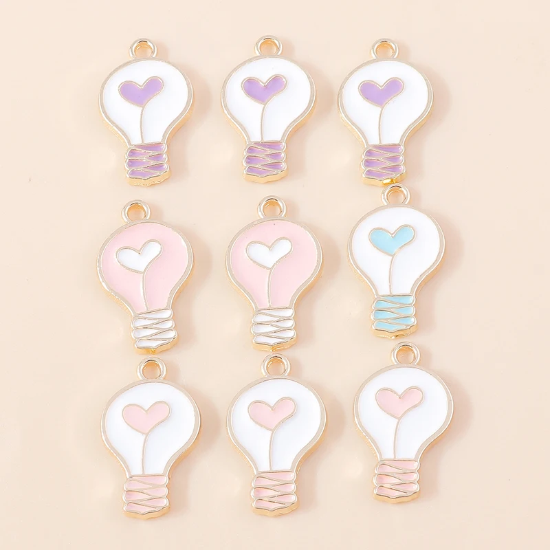 20pcs 12x20mm Cute Enamel Bulb Charms Pendants for Jewelry Making DIY Drop Earrings Necklaces Bracelets Handmade Crafts Supplies
20pcs 12x20mm Cute Enamel Bulb Charms Pendants for Jewelry Making DIY Drop Earrings Necklaces Bracelets Handmade Crafts Supplies