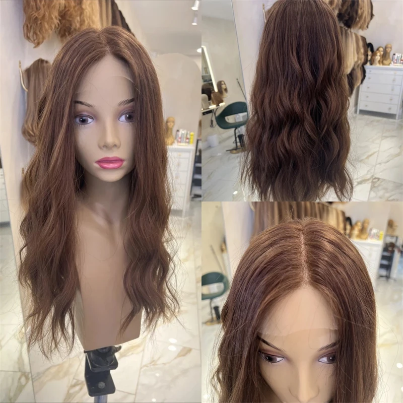 High Quality Wig Caramel Brown Highlights Synthetic HD Lace Front Wig Preplucked Hairline with Baby Hair Free Part Wig 26 Inches
High Quality Wig Caramel Brown Highlights Synthetic HD Lace Front Wig Preplucked Hairline with Baby Hair Free Part Wig 26 Inches