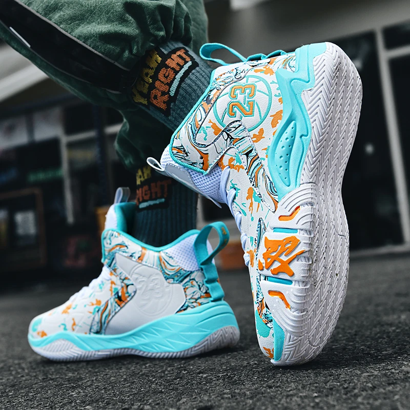 Basketball Shoes Professional Men Athletic Sports Shoes High-Quality Training Unisex Street Basketball Boots Brand Sneaker
Basketball Shoes Professional Men Athletic Sports Shoes High-Quality Training Unisex Street Basketball Boots Brand Sneaker