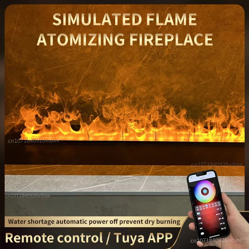 3D Water Vapor Fireplace With Colorful Steam Flame ECO Customized Mist Intelligent Electric Atomized Fireplace Indoor Home Decor
3D Water Vapor Fireplace With Colorful Steam Flame ECO Customized Mist Intelligent Electric Atomized Fireplace Indoor Home Decor