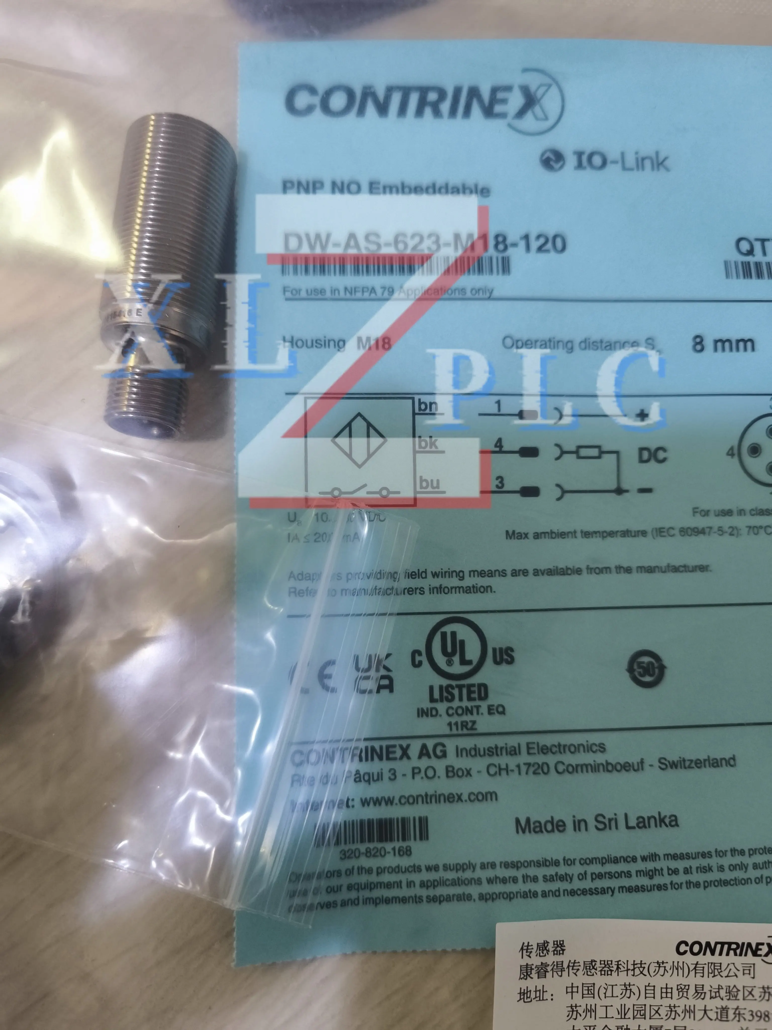 DW-AS-623-M18-120 sensor is brand new and genuine in stock.
DW-AS-623-M18-120 sensor is brand new and genuine in stock.