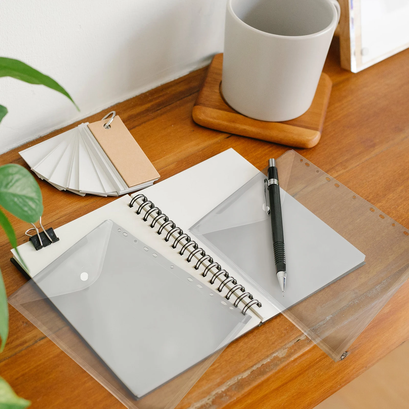 5Pcs A4 File Storage Bags Transparent Page Pocket for Insert Pages Compact Lightweight Document Protector Creative Binder Page
5Pcs A4 File Storage Bags Transparent Page Pocket for Insert Pages Compact Lightweight Document Protector Creative Binder Page