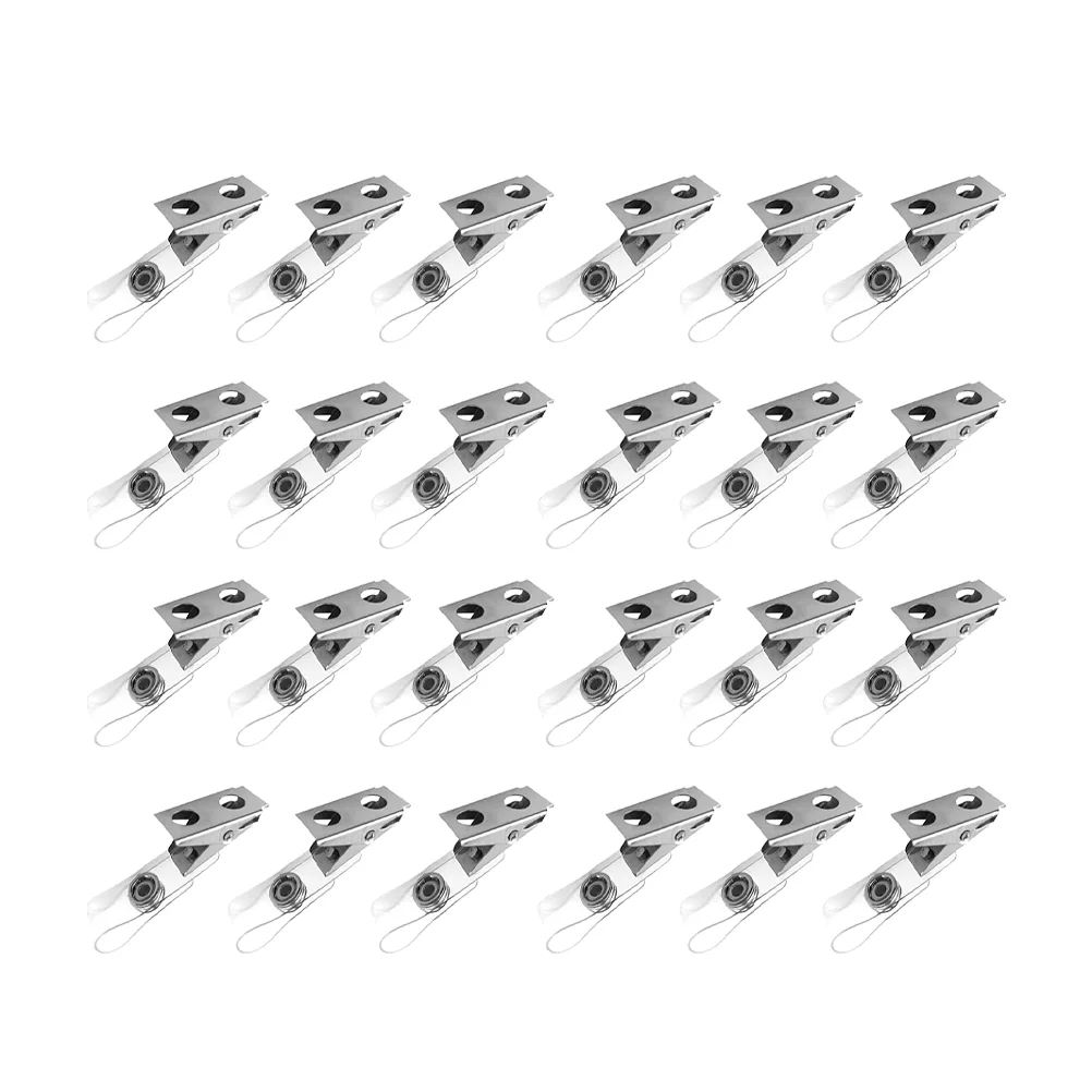 150PCS Double Hole Metal Badge Clips with Clear PVC Straps for ID Cards Badge Holders Name Tags Work Badges
150PCS Double Hole Metal Badge Clips with Clear PVC Straps for ID Cards Badge Holders Name Tags Work Badges