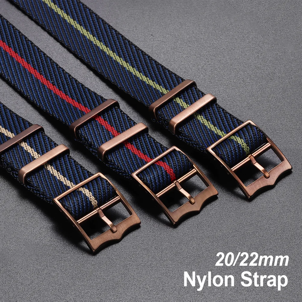 Premium Nylon Watch Straps 20mm 22mm Universal Military Nylon Watch Band Bronze/Silver Buckle Bracelet Men Women Sport Watchband
Premium Nylon Watch Straps 20mm 22mm Universal Military Nylon Watch Band Bronze/Silver Buckle Bracelet Men Women Sport Watchband
