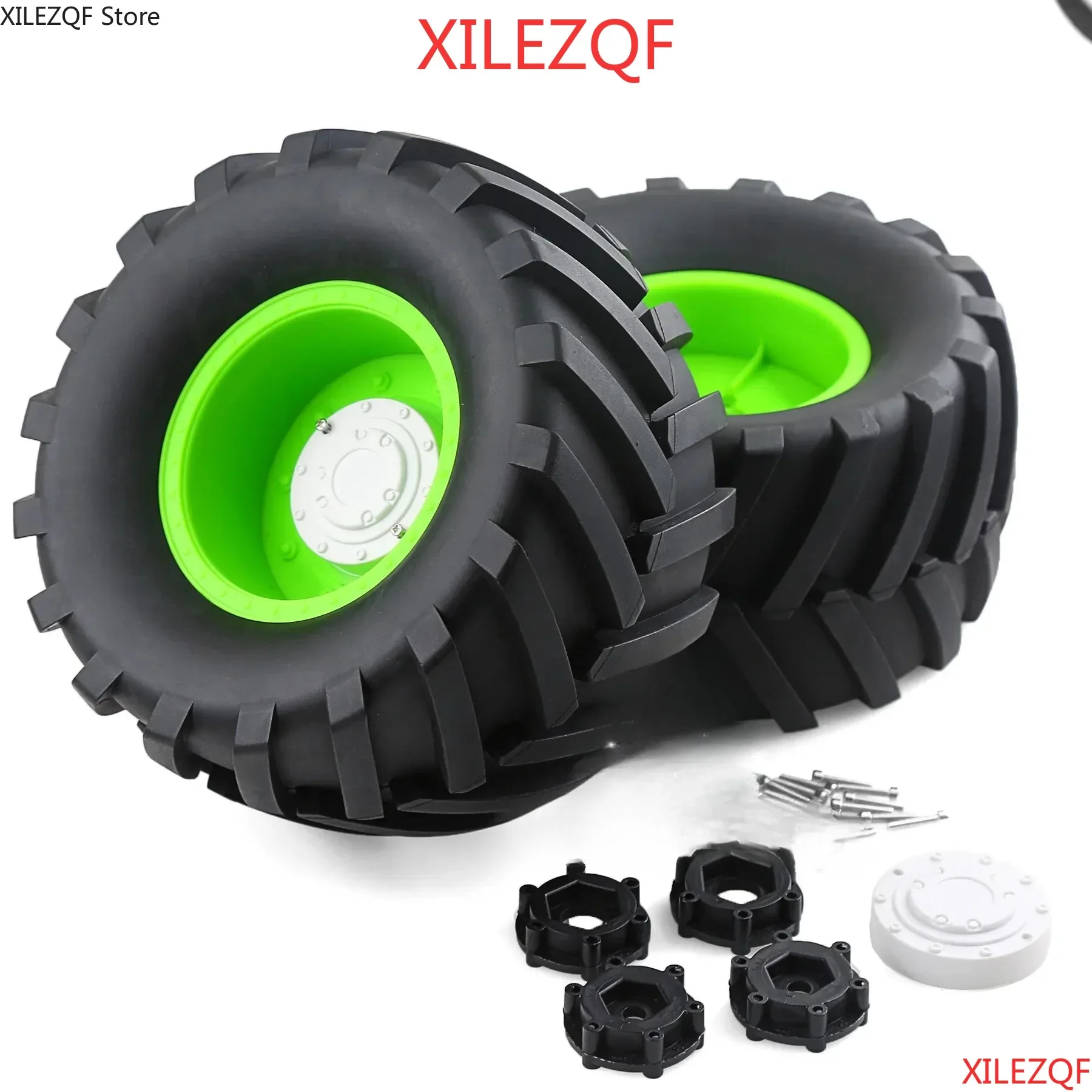 New Wheels Tires Truck Tyres 12mm /17mm Hex for 1/8 RC Monster Truck Mk2 Axial Kyosho Tamiya Hpi Trax Spare Parts
New Wheels Tires Truck Tyres 12mm /17mm Hex for 1/8 RC Monster Truck Mk2 Axial Kyosho Tamiya Hpi Trax Spare Parts