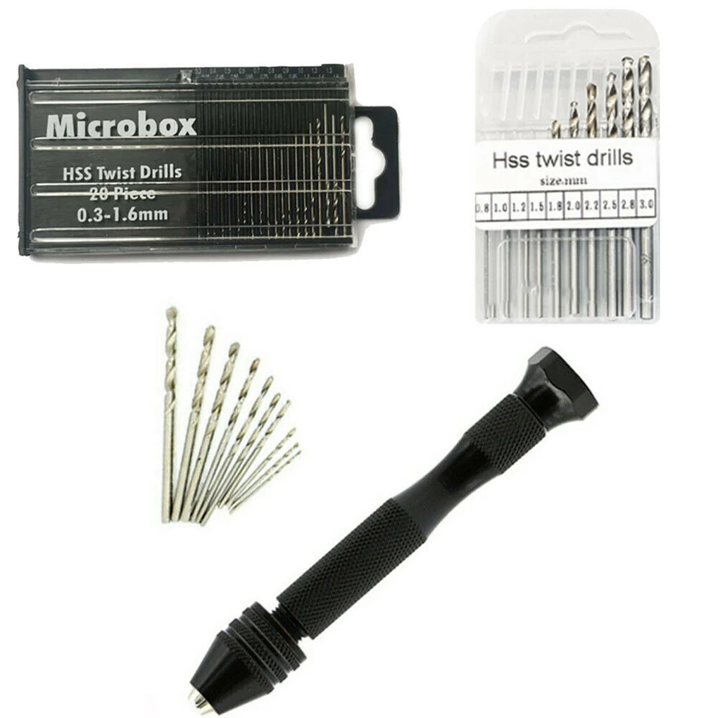 Micro Twist Drill Bits Woodworking Rotary Non-slip with Resin Type 11
Micro Twist Drill Bits Woodworking Rotary Non-slip with Resin Type 11