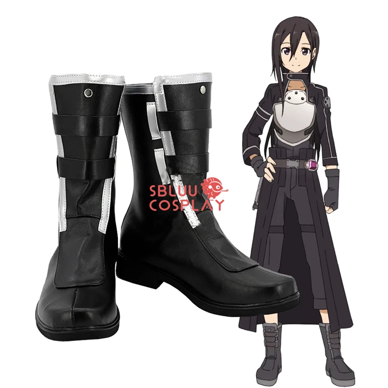 SBluuCosplay Sword Art Online 2 Phantom Bullet Kirito Cosplay Shoes Custom Made Boots
SBluuCosplay Sword Art Online 2 Phantom Bullet Kirito Cosplay Shoes Custom Made Boots