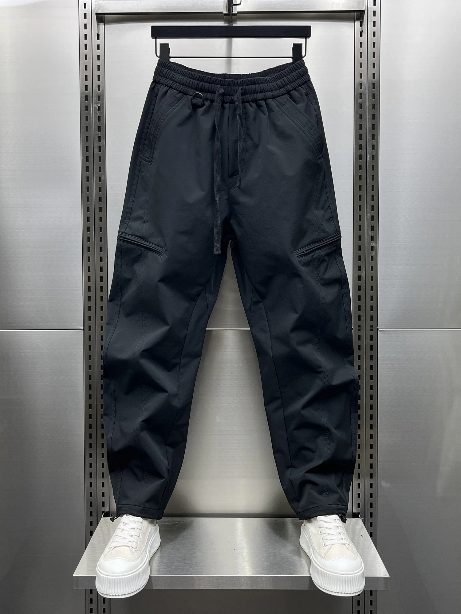 Men's Casual Pants Spring Autumn Summer Trendy Splice Knife Workwear Loose Fit Elastic Waist Straight Leg Youthful Sle
Men's Casual Pants Spring Autumn Summer Trendy Splice Knife Workwear Loose Fit Elastic Waist Straight Leg Youthful Sle