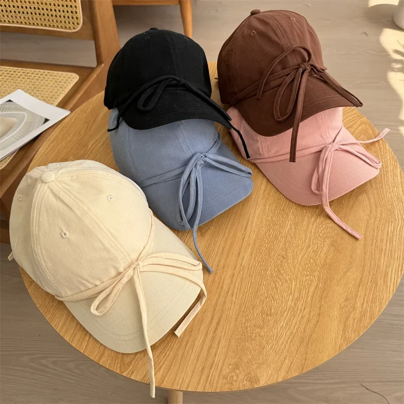 Bow baseball cap children spring and summer wide brim sunshade casual versatile face cap
Bow baseball cap children spring and summer wide brim sunshade casual versatile face cap