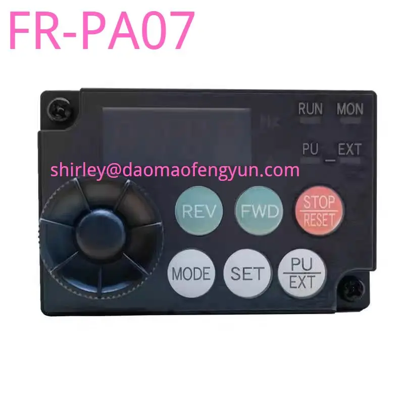 Brand New Frequency converter D740/E740 operation panel FR-PA07 original warranty for one year
Brand New Frequency converter D740/E740 operation panel FR-PA07 original warranty for one year
