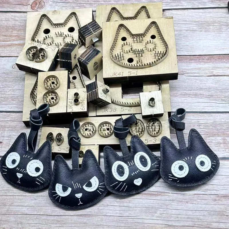 Cute Cat Pendant Knife Molds, Cute Cat Bag Pendant Knife Molds, DIY Handmade Leather Product Knife Molds
Cute Cat Pendant Knife Molds, Cute Cat Bag Pendant Knife Molds, DIY Handmade Leather Product Knife Molds