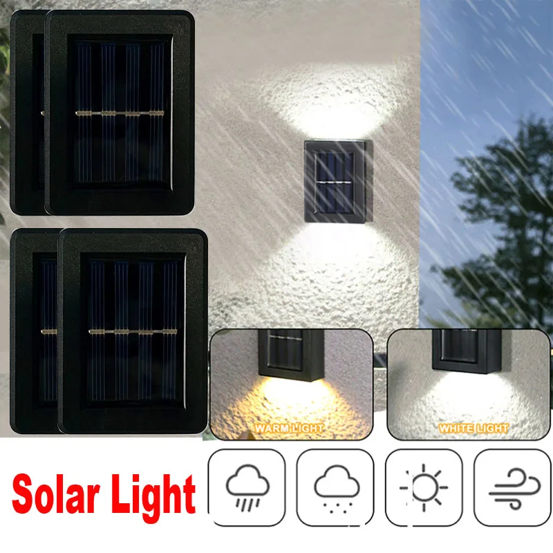 2-8PCS Wall Solar Light Waterproof Garden Solar LED Light for Outdoor Lighting Street Lamp Home Balcony Porch Yard Decoration
2-8PCS Wall Solar Light Waterproof Garden Solar LED Light for Outdoor Lighting Street Lamp Home Balcony Porch Yard Decoration