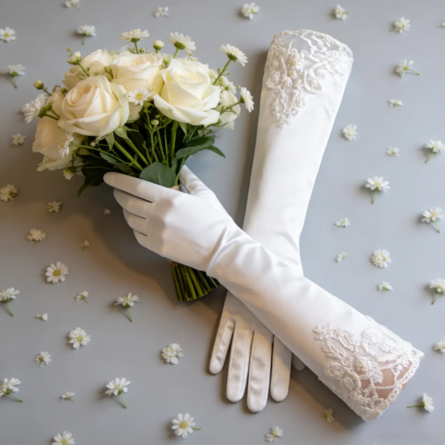 2026 Spring New Bridal Accessory Full Finger Lace Applique Elbow Length Women Bride Gloves Evening Prom Party Occasion Accessory
2026 Spring New Bridal Accessory Full Finger Lace Applique Elbow Length Women Bride Gloves Evening Prom Party Occasion Accessory