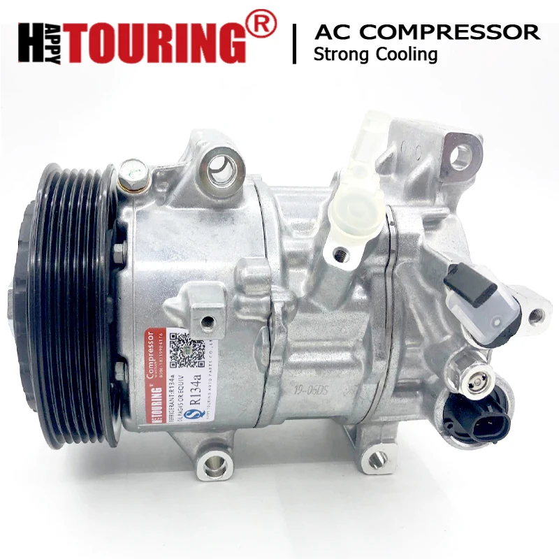 Компрессор переменного тока 6SES14C для Toyota RAV4 447280-7951 88310-42370 447280-6571 4472806573 4472806581 4472806582 4472806583 4472807950
Компрессор переменного тока 6SES14C для Toyota RAV4 447280-7951 88310-42370 447280-6571 4472806573 4472806581 4472806582 4472806583 4472807950
