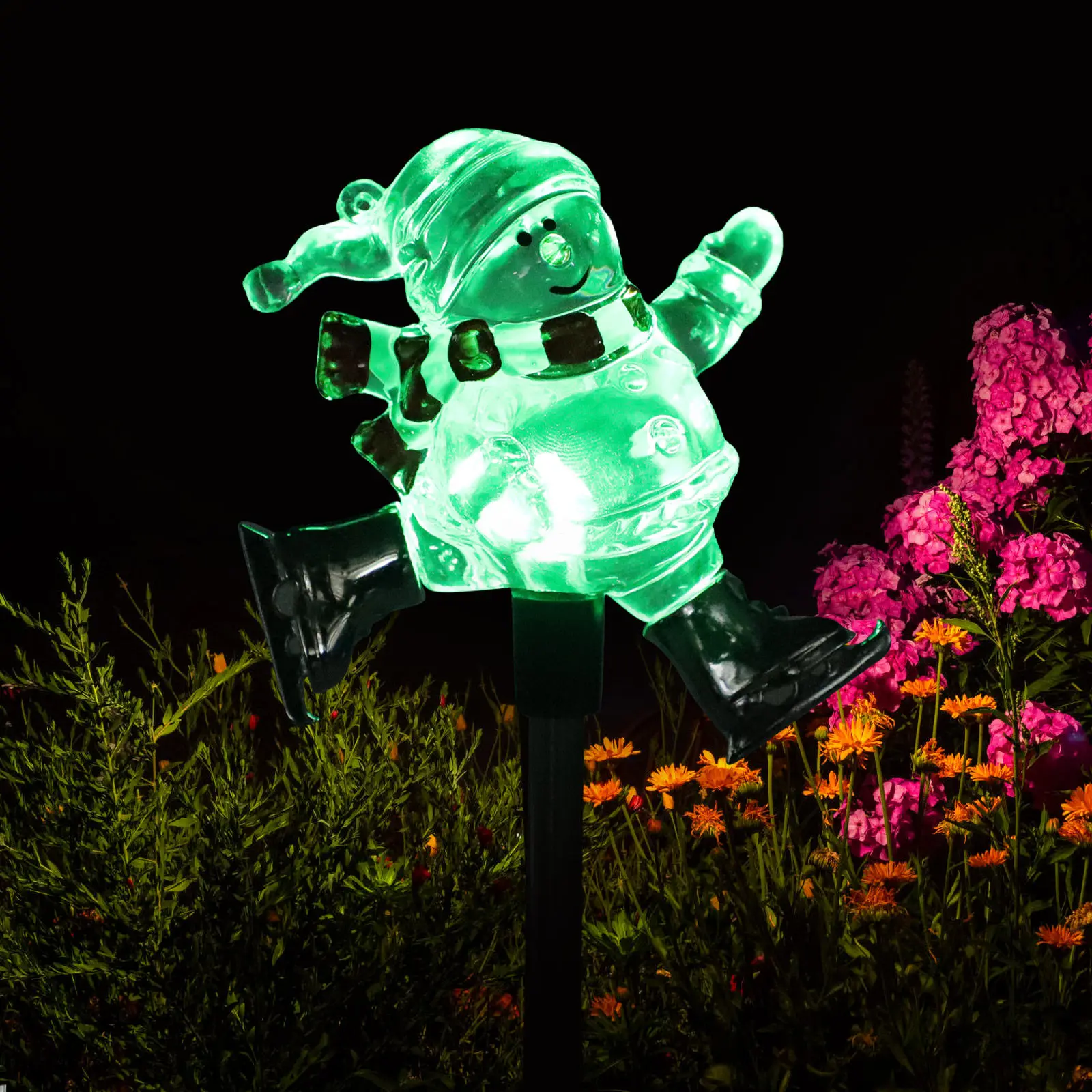 Solar Light Stick Snowman Design Garden Lawn Light Solar Powered Outdoor Waterproof Decoration Snowman Decoration
Solar Light Stick Snowman Design Garden Lawn Light Solar Powered Outdoor Waterproof Decoration Snowman Decoration