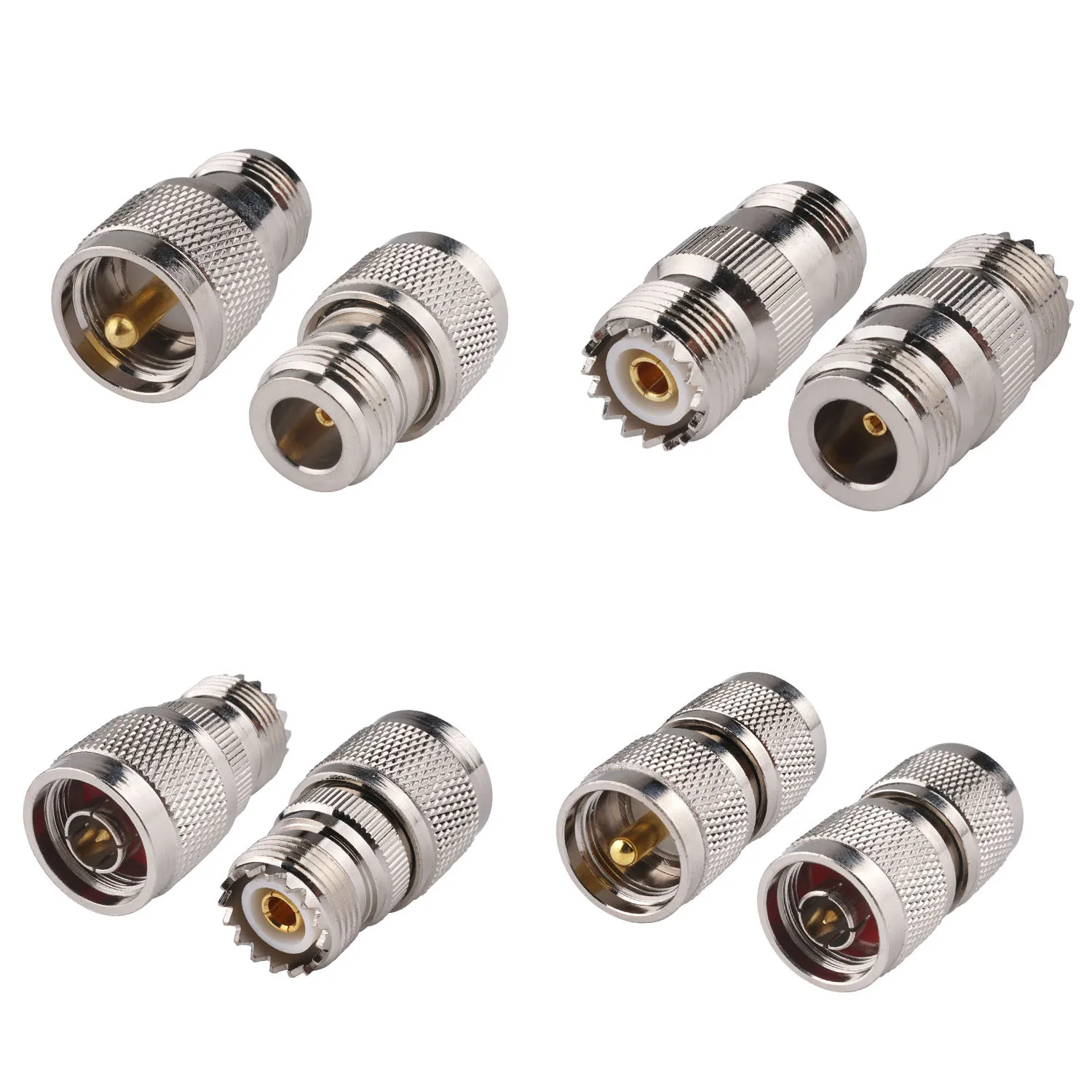 N-Type Male/Female to UHF Male/Female RF Coaxial Connector Adapter Interconnect Device N-to-UHF Conversion Cable
N-Type Male/Female to UHF Male/Female RF Coaxial Connector Adapter Interconnect Device N-to-UHF Conversion Cable