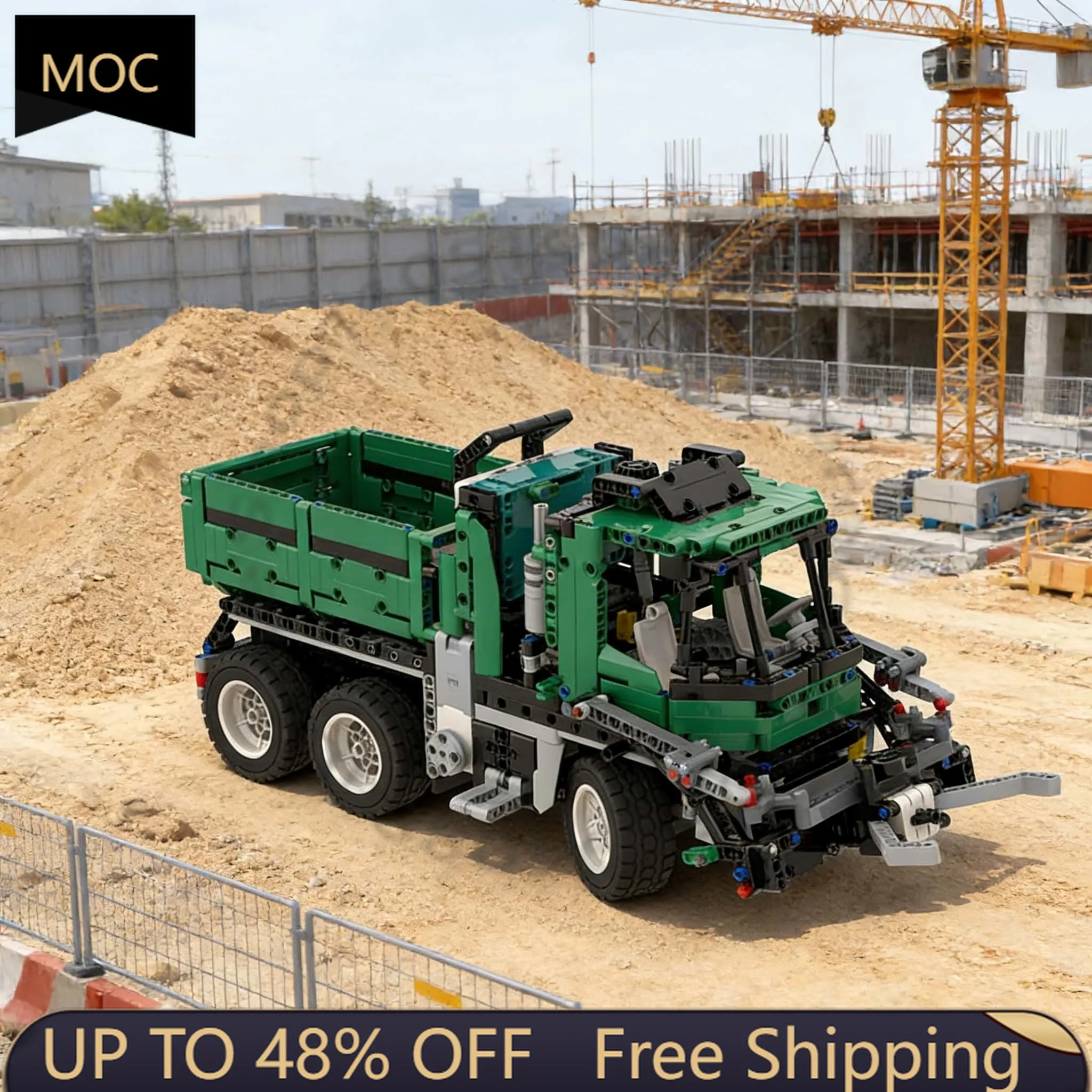 1613 деталей Speedy Sports Car Studless 8479 A - Модульная сборная модель самосвала Claw MOC, конструктор для самостоятельной сборки, подарок
1613 деталей Speedy Sports Car Studless 8479 A - Модульная сборная модель самосвала Claw MOC, конструктор для самостоятельной сборки, подарок