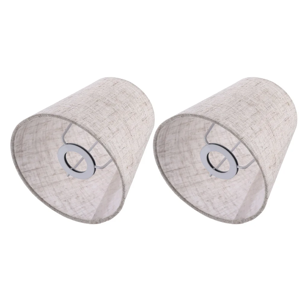 2 Pcs Portable Fabric Lampshade Sculpture Decor Home Decoration Gold Household Cover
2 Pcs Portable Fabric Lampshade Sculpture Decor Home Decoration Gold Household Cover