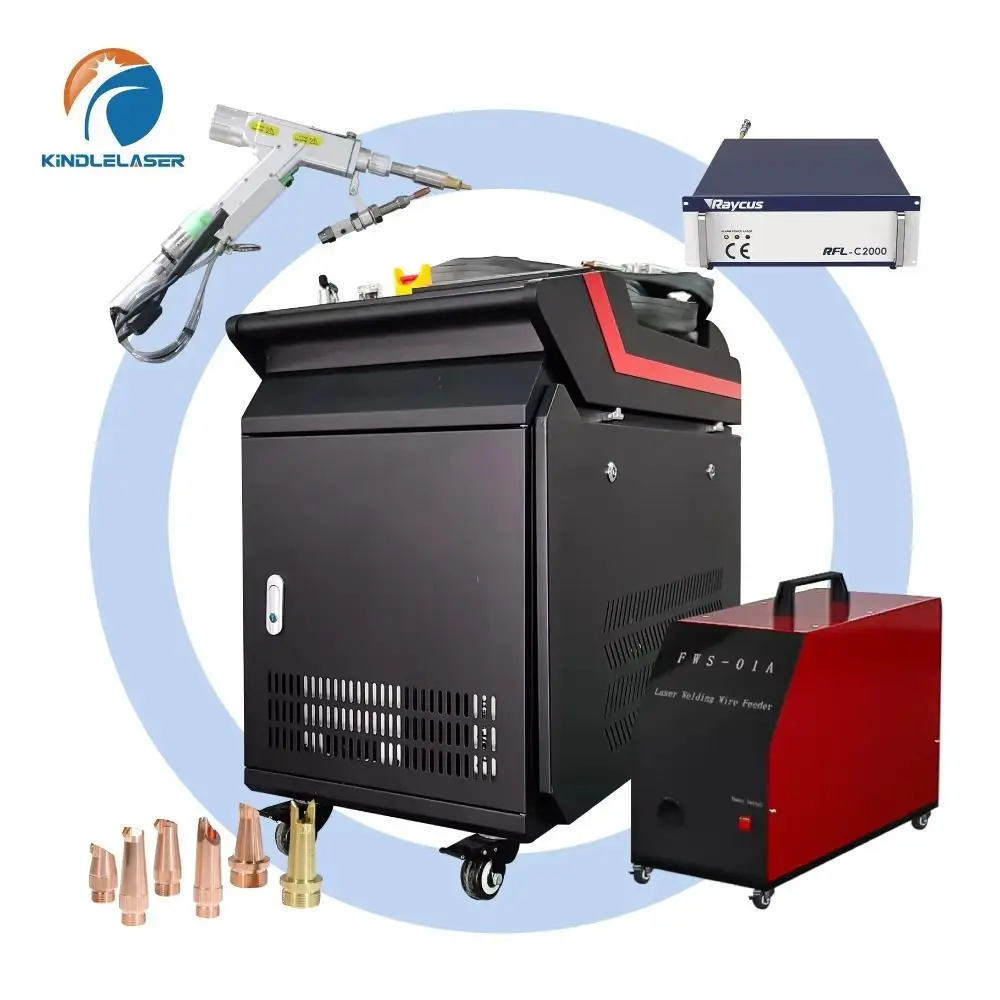 3 in 1 Multi Function New High-Accuracy Fiber Laser Welding Machine Portable for Welding Cutting & Metal Repair
3 in 1 Multi Function New High-Accuracy Fiber Laser Welding Machine Portable for Welding Cutting & Metal Repair