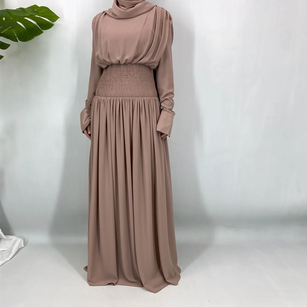 Modest Muslim Dresses for Women Chiffon Hijab Dress Set Dubai Abaya Turkey Kaftan Kebaya Caftan Marocain Femme Longue Vestidos
Modest Muslim Dresses for Women Chiffon Hijab Dress Set Dubai Abaya Turkey Kaftan Kebaya Caftan Marocain Femme Longue Vestidos
