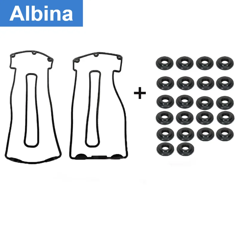11120034104 11120034105 11129071589 11129071590 Valve Cover Gasket Set For BMW E38 E39 E53 540i 740i X5 M62 4.4L V8
11120034104 11120034105 11129071589 11129071590 Valve Cover Gasket Set For BMW E38 E39 E53 540i 740i X5 M62 4.4L V8